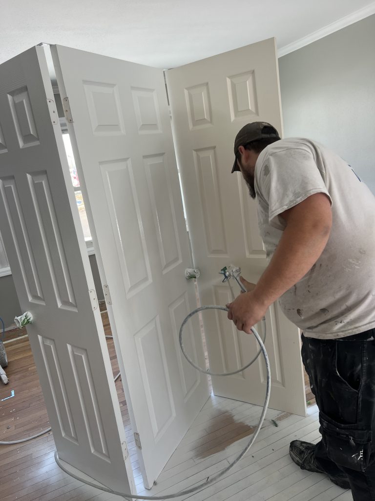 Grandview Painting team performing residential painting in Cuba City, WI with skilled application, durable materials, and local knowledge that enhance curb appeal and value.